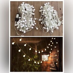 Jolymoly Globe LED String Lights Set Of 2 Wedding/Party Decor